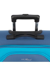 Wittchen - Duża miękka walizka dwukolorowa. Kolor: niebieski. Materiał: poliester #5