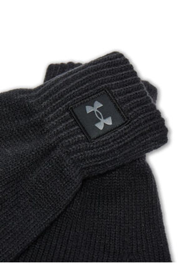 Under Armour Rękawiczki Męskie UA Halftime Gloves 1373157-003 Czarny. Kolor: czarny. Materiał: materiał