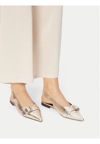 Badura Baleriny HIBISCUS-LT593-911 Złoty. Kolor: złoty. Materiał: skóra #5
