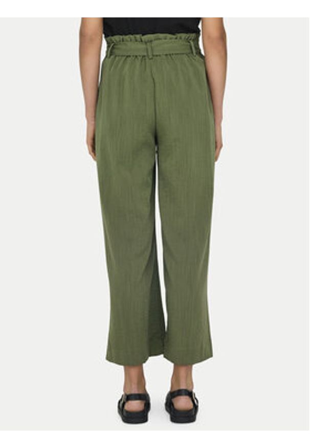 only - ONLY Spodnie materiałowe Marsa 15269628 Zielony Flared Fit. Kolor: zielony. Materiał: syntetyk