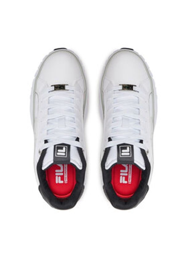 Fila Sneakersy Sintra FFW0493 Biały. Kolor: biały. Materiał: skóra
