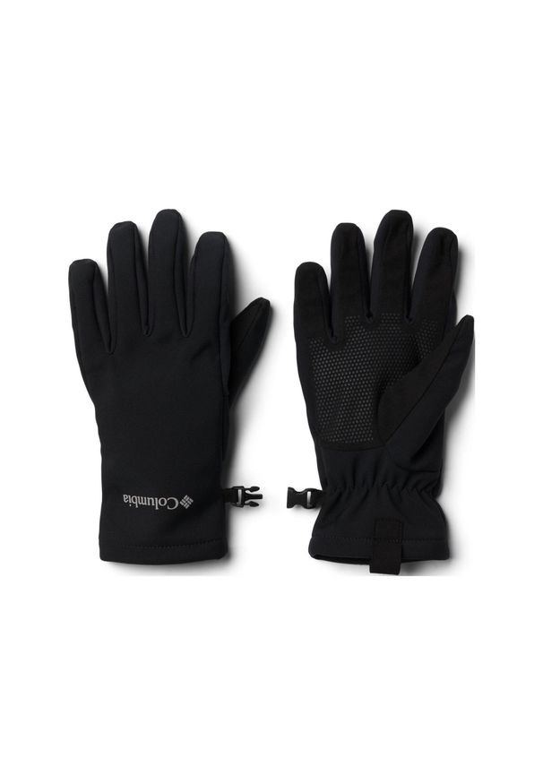 columbia - Rękawiczki damskie Columbia Kruser Ridge II Softshell. Kolor: czarny. Materiał: softshell. Sezon: zima. Sport: narciarstwo