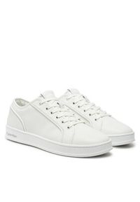 Calvin Klein Sneakersy HM0HM01588 Biały. Kolor: biały. Materiał: skóra