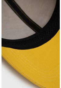 C.P. Company czapka bawełniana kolor żółty z aplikacją. Kolor: żółty. Materiał: bawełna. Wzór: aplikacja #2