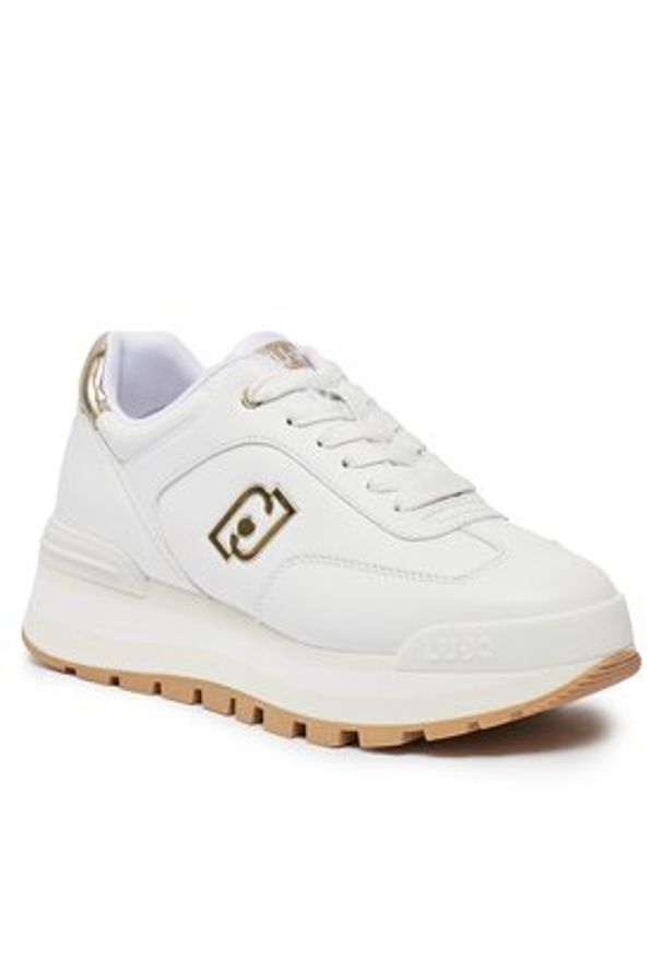 Liu Jo Sneakersy Amazing 28 BA4011 EX014 Biały. Kolor: biały. Materiał: skóra