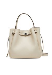 Tory Burch Torebka Romy Bucket Bag 166982 Écru. Materiał: skórzane