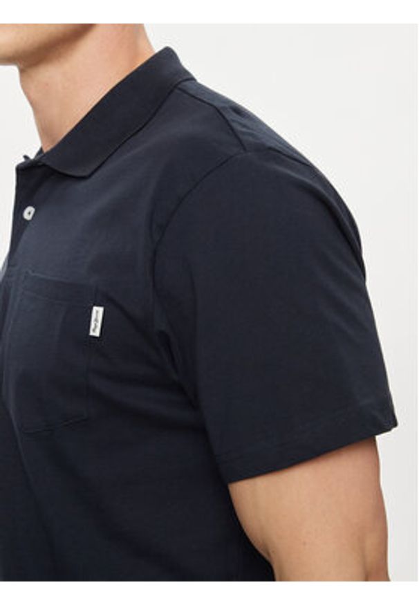 Pepe Jeans Polo Holden PM542154 Granatowy Regular Fit. Typ kołnierza: polo. Kolor: niebieski. Materiał: bawełna