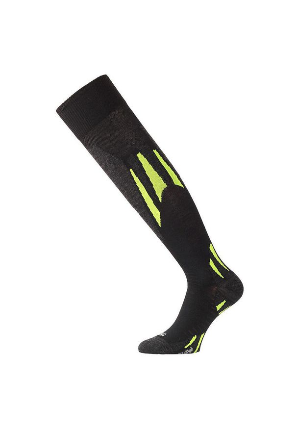 LASTING - Skarpety narciarskie uniseks Lasting SWW 981 Merino 80%. Kolor: wielokolorowy, czarny, zielony. Materiał: wełna. Sport: narciarstwo