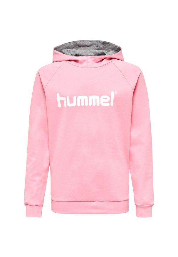 Dziecięca bluza z kapturem Hummel Hmlgo Logo. Typ kołnierza: kaptur. Kolor: różowy. Materiał: polar