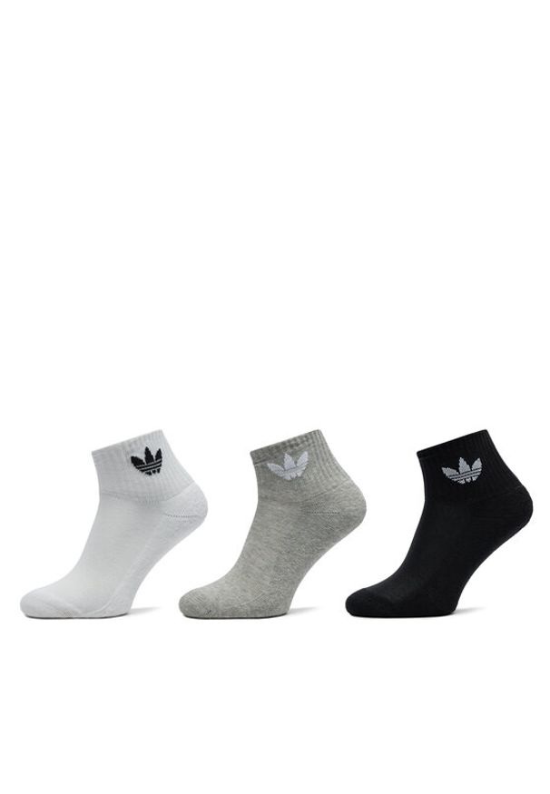 Adidas - adidas Skarpety długie Mid Crew IJ5612 Kolorowy. Materiał: bawełna. Wzór: kolorowy