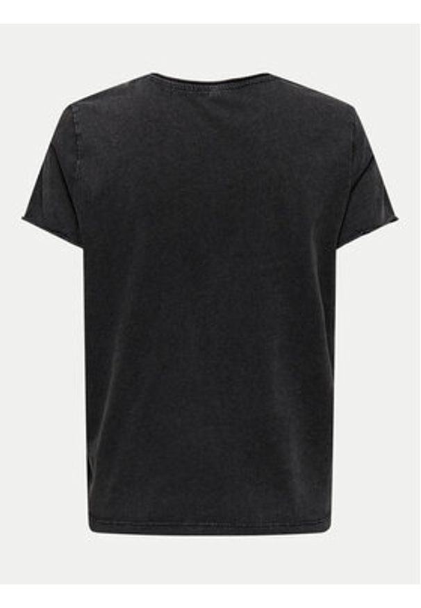 only - ONLY T-Shirt Lucy 15336965 Czarny Regular Fit. Kolor: czarny. Materiał: bawełna