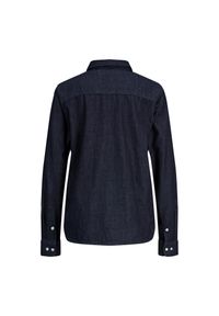 Koszula damska JJXX sophi denim. Kolor: czarny, brązowy, wielokolorowy, szary. Materiał: denim. Długość rękawa: długi rękaw. Sport: fitness