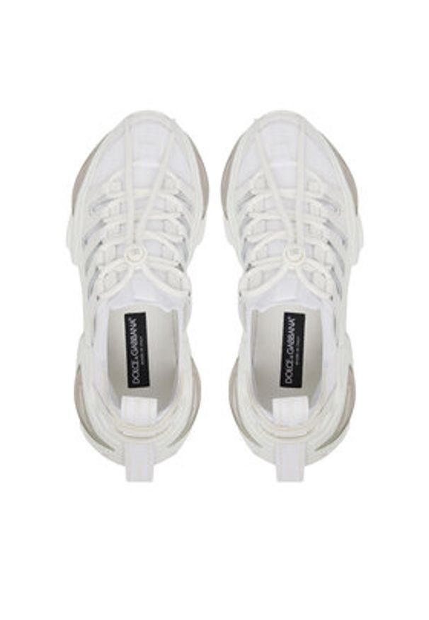 DOLCE & GABBANA - Dolce&Gabbana Sneakersy CS2253 AV061 89642 Biały. Kolor: biały. Materiał: materiał