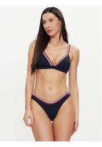 TOMMY HILFIGER - Tommy Hilfiger Dół od bikini UW0UW05293 Granatowy. Kolor: niebieski. Materiał: syntetyk