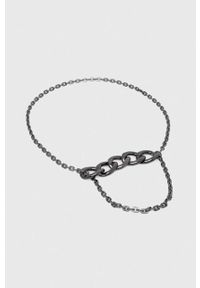 Patrizia Pepe pasek damski kolor szary. Kolor: szary #3