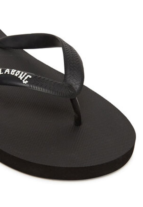 Billabong Japonki Tides Classic Solid EBYL100017 Czarny. Kolor: czarny