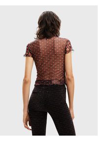 Desigual Bluzka Telam 22WWTKA9 Kolorowy Slim Fit. Materiał: syntetyk. Wzór: kolorowy #5