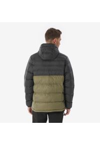 columbia - Kurtka turystyczna zimowa męska Colombia Buck Butte™ II. Typ kołnierza: kołnierzyk stójkowy. Kolor: zielony. Materiał: skóra, materiał, syntetyk, nylon, puch. Sezon: zima. Sport: turystyka piesza