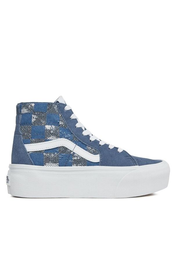 Vans Tenisówki Ua Sk8-Hi Tapered Stackform VN0A5JMKAHU1 Niebieski. Kolor: niebieski. Materiał: materiał