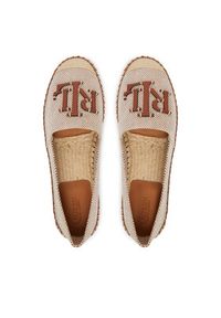 Lauren Ralph Lauren - LAUREN RALPH LAUREN Espadryle Cameryn 802P09065002 Beżowy. Kolor: beżowy. Materiał: materiał #2