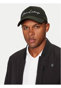 Armani Exchange Czapka z daszkiem 954224 CC516 UB001 Czarny. Kolor: czarny. Materiał: bawełna #6