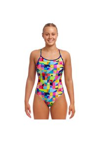 FUNKITA - Strój kąpielowy damski jednoczęściowy na basen plażę Funkita. Kolor: różowy #1