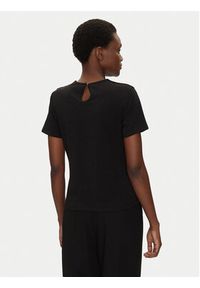 Morgan Bluzka 251-DUNE M Czarny Regular Fit. Kolor: czarny. Materiał: bawełna #5