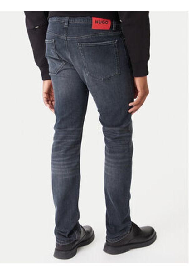 Hugo Jeansy 50517504 Szary Slim Fit. Kolor: szary