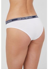 Emporio Armani Underwear figi (2-pack) kolor biały. Kolor: biały. Materiał: materiał