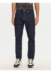 Karl Lagerfeld Jeans Jeansy 245D1107 Granatowy Tapered Fit. Kolor: niebieski