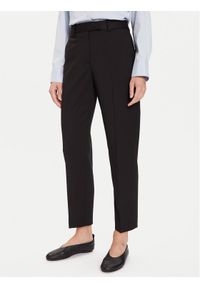 TOMMY HILFIGER - Tommy Hilfiger Chinosy WW0WW48353 Czarny Slim Fit. Kolor: czarny. Materiał: syntetyk