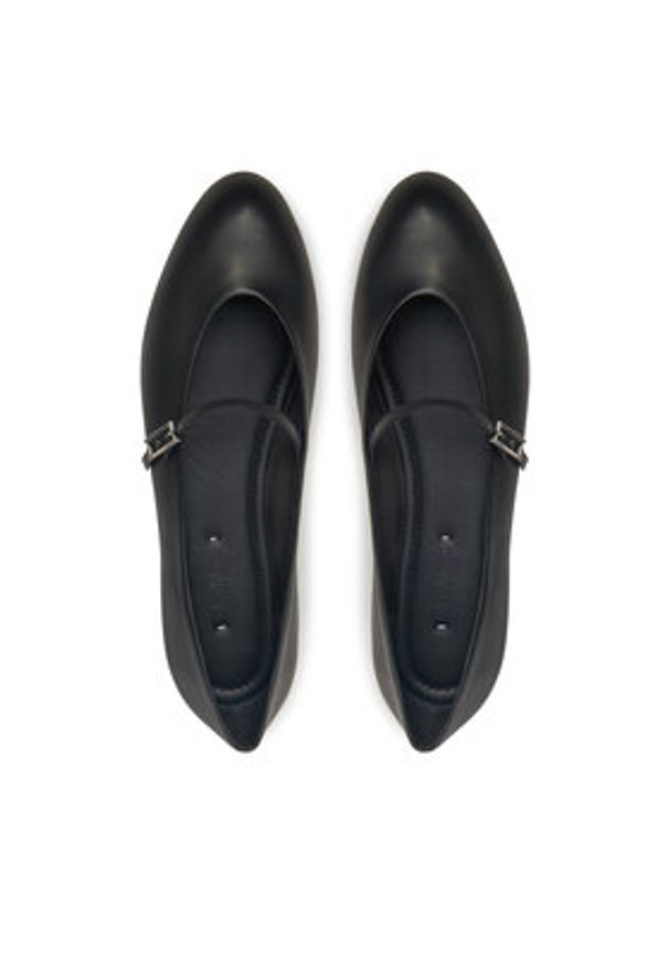 Max Mara Baleriny Mmballet 2514521171600 Czarny. Kolor: czarny. Materiał: skóra