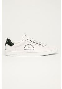 Karl Lagerfeld - Buty skórzane KL51541.011. Zapięcie: sznurówki. Kolor: biały. Materiał: skóra #1