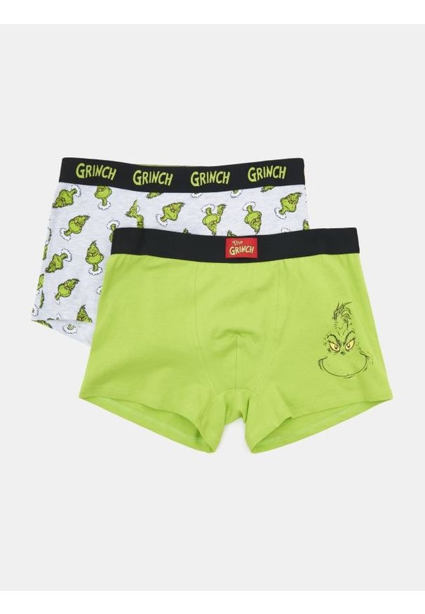 Sinsay - Bokserki 2 pack Grinch - wielobarwny