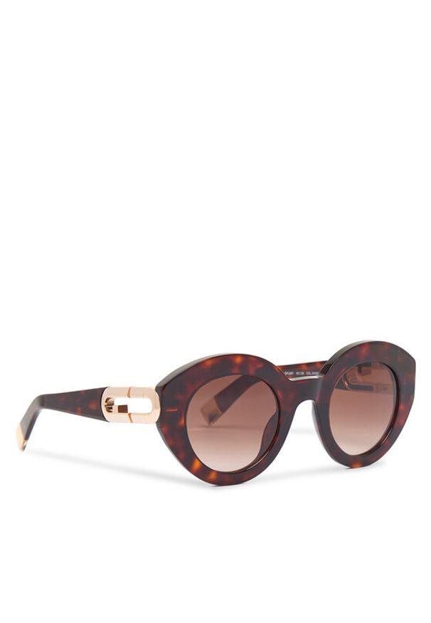 Furla Okulary przeciwsłoneczne WD00157 A.0116 Brązowy. Kolor: brązowy