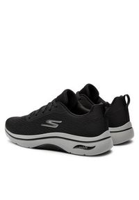 skechers - Skechers Sneakersy Go Walk Arch Fit 2.0-Idyllic 2 216516/BKCC Czarny. Kolor: czarny. Materiał: materiał #6
