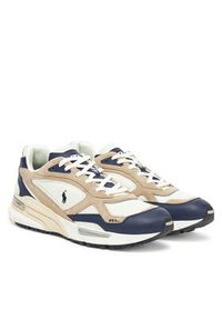 Polo Ralph Lauren Sneakersy Trackstr 809968178001 Écru. Materiał: zamsz, skóra #6