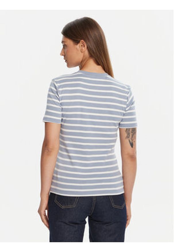 TOMMY HILFIGER - Tommy Hilfiger T-Shirt New Cody WW0WW40587 Błękitny Slim Fit. Kolor: niebieski. Materiał: bawełna