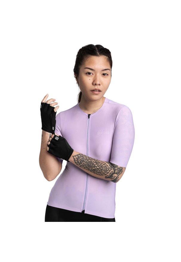 Ultralekka koszulka kolarska damska SIROKO SRX PRO Nébula. Kolor: fioletowy. Materiał: nylon. Sport: kolarstwo