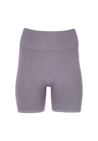 ENDURANCE - Legginsy do jogi Athlecia Nagar Seamless Shorts. Kolor: fioletowy, szary, różowy, wielokolorowy. Materiał: poliester, nylon. Sport: joga i pilates