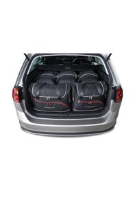 KJUST - Torby Do Bagażnika Vw Golf Variant 2013-2020 5Szt Kjust. Kolor: czarny. Styl: sportowy #1