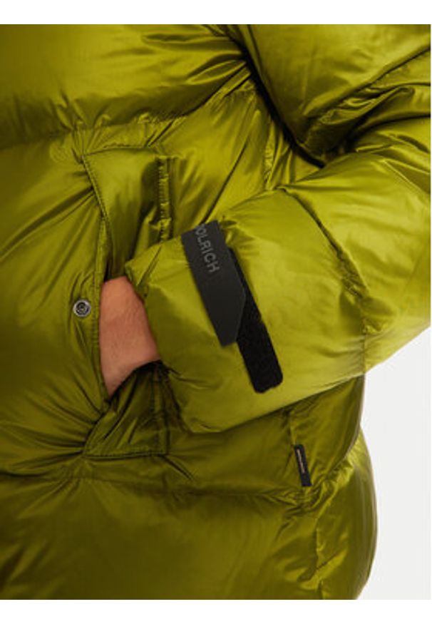 Woolrich Kurtka puchowa CFWOOU0968MRUT3664 Zielony Regular Fit. Kolor: zielony. Materiał: syntetyk