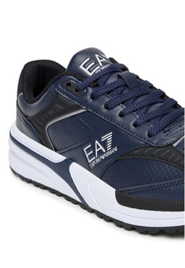 EA7 Emporio Armani Sneakersy 7X000360 AF19082 MZ169 Niebieski. Kolor: niebieski. Materiał: materiał