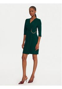 Rinascimento Sukienka koktajlowa CFC0020071002 Zielony Regular Fit. Kolor: zielony. Materiał: syntetyk. Styl: wizytowy #4