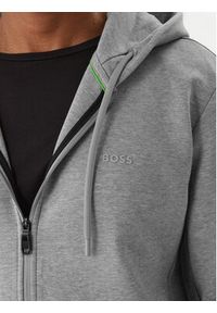 BOSS Bluza Saggy 50555495 Szary Regular Fit. Kolor: szary. Materiał: bawełna #3