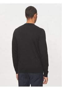 Calvin Klein Sweter K10K113549 Czarny Regular Fit. Kolor: czarny. Materiał: bawełna