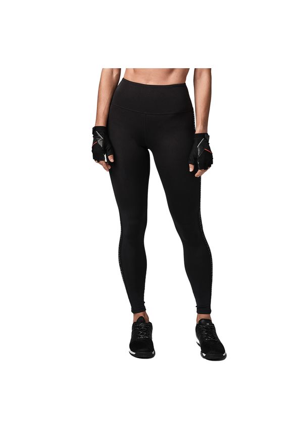 Legginsy damskie STRONG ID Essential. Kolor: czarny. Sport: fitness