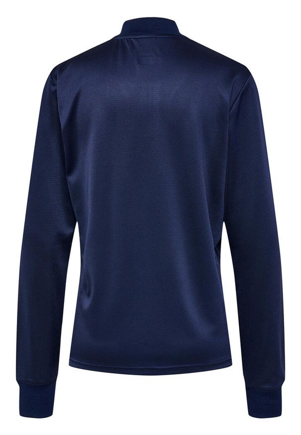 Sweatshirt 1/2 zip poliester kobiety Hummel HmlStaltic. Kolor: niebieski. Materiał: poliester
