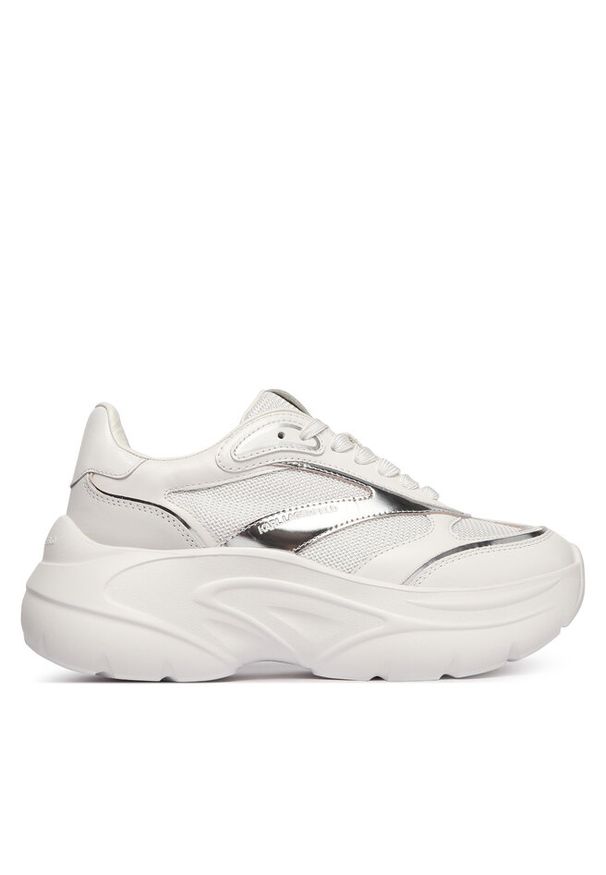 Karl Lagerfeld - Sneakersy KARL LAGERFELD. Kolor: biały