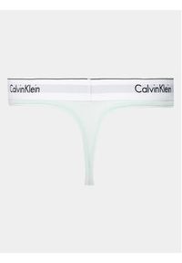 Calvin Klein Underwear Stringi 0000F3786E Niebieski. Kolor: niebieski. Materiał: bawełna